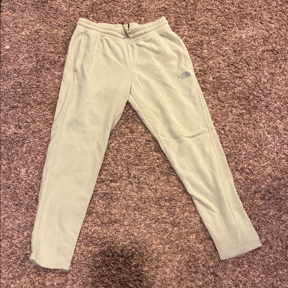 The North Face Light green sweatpants
